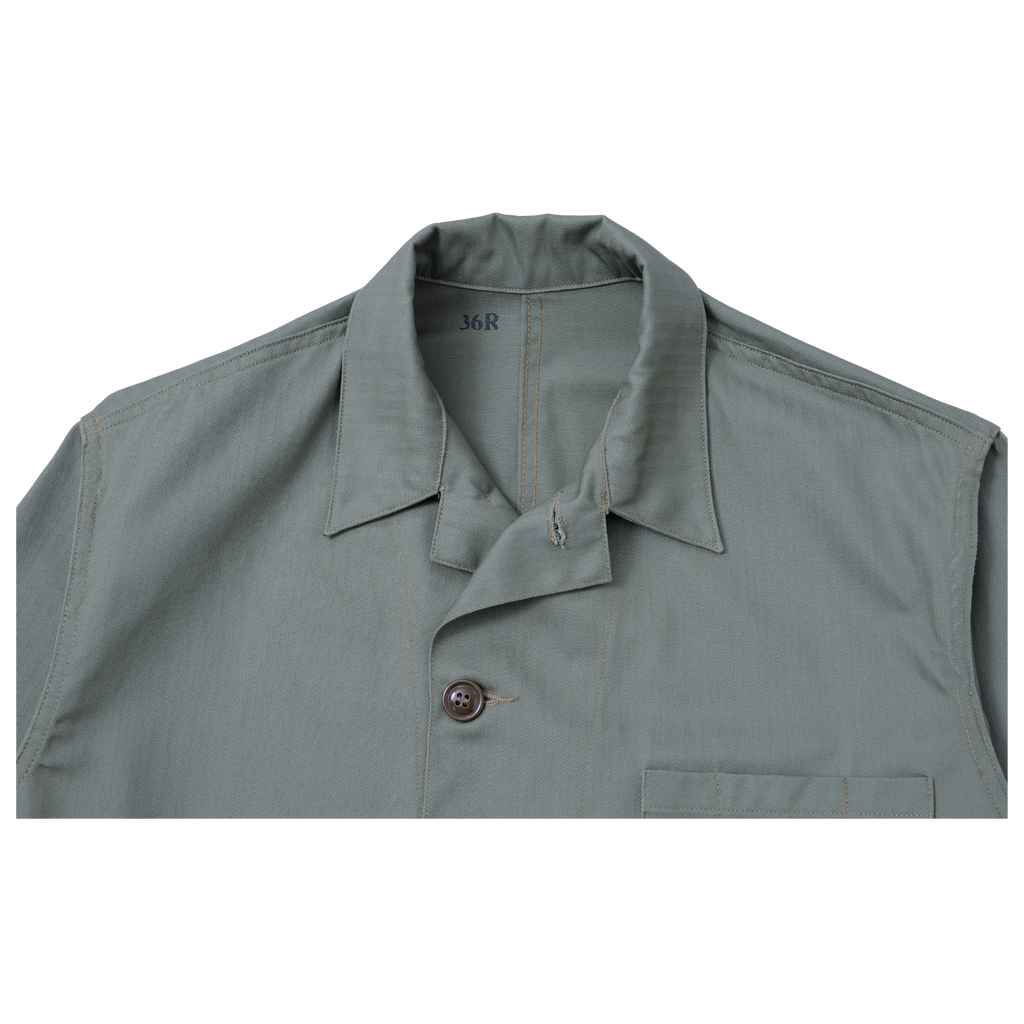 HERRINGBONE TWILL CHORE JACKET