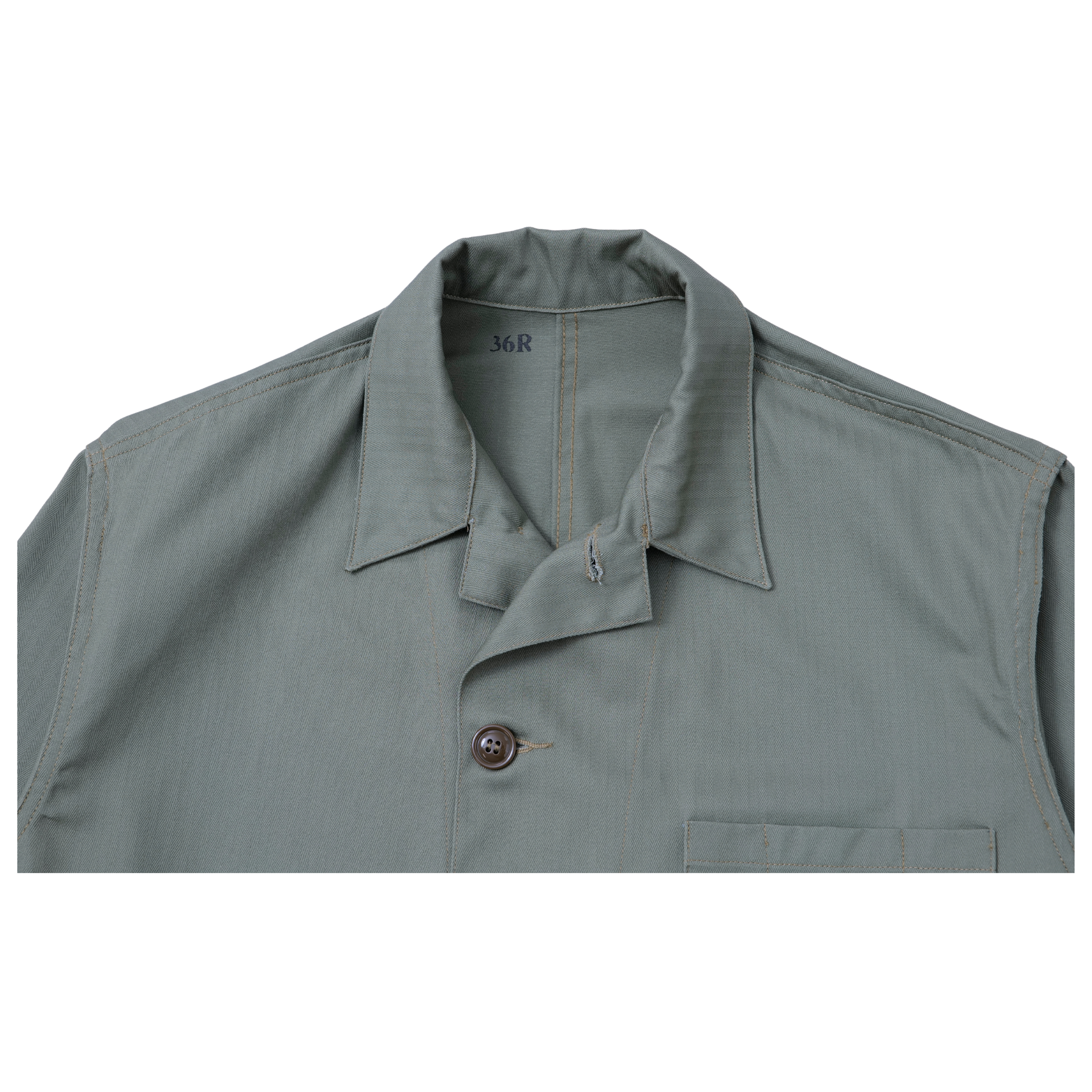 HERRINGBONE TWILL CHORE JACKET