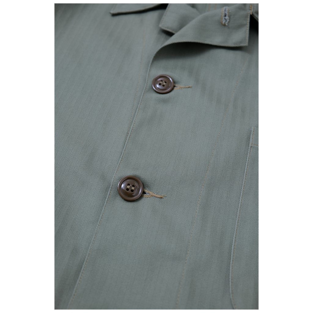 HERRINGBONE TWILL CHORE JACKET