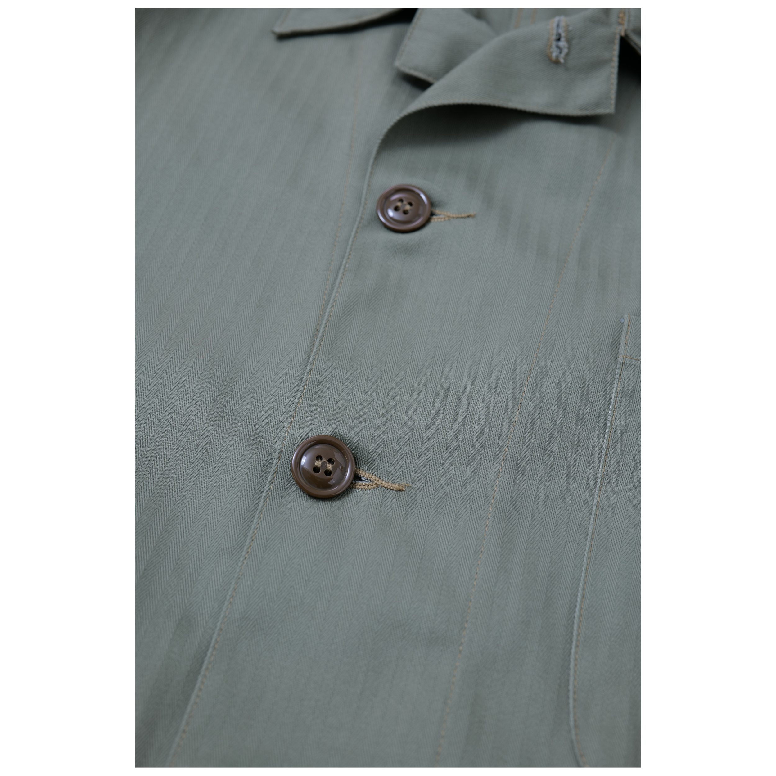 HERRINGBONE TWILL CHORE JACKET