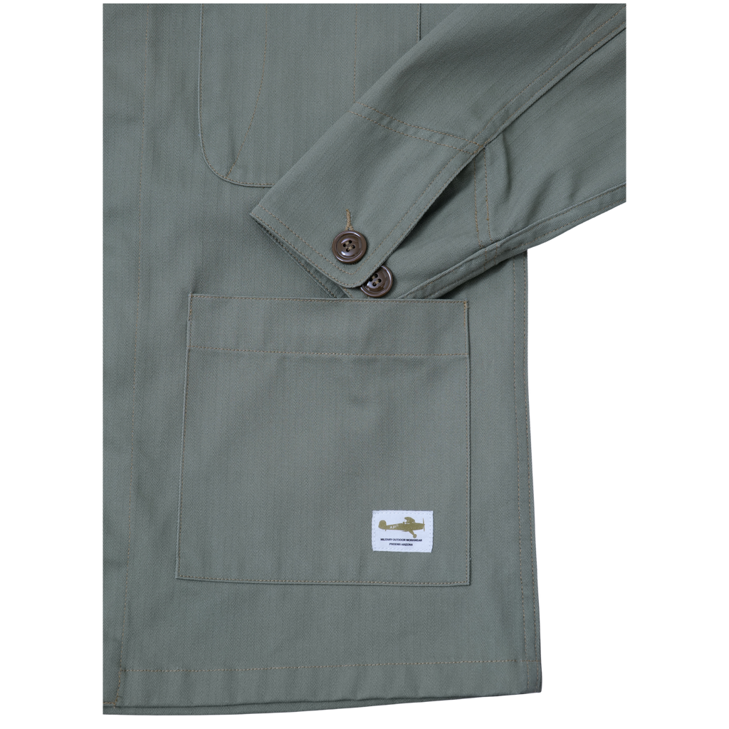 HERRINGBONE TWILL CHORE JACKET