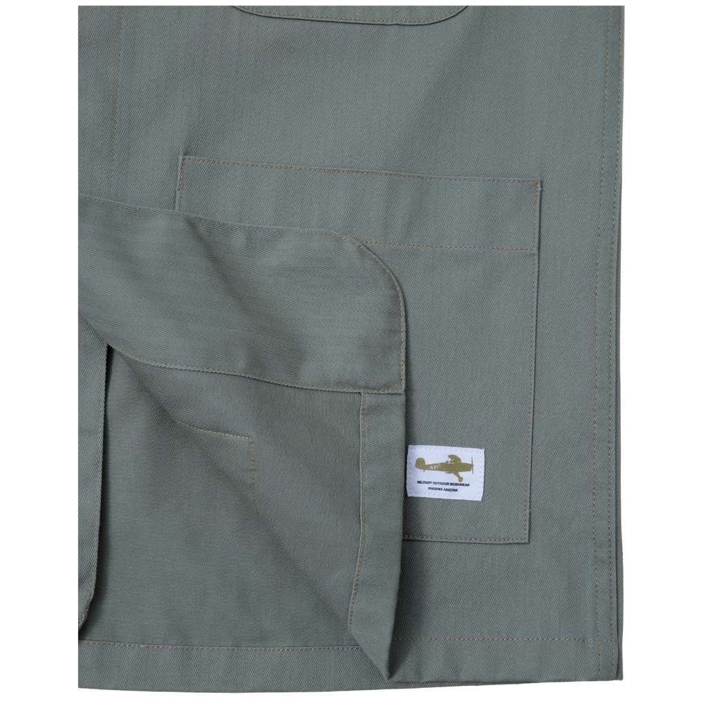 HERRINGBONE TWILL CHORE JACKET