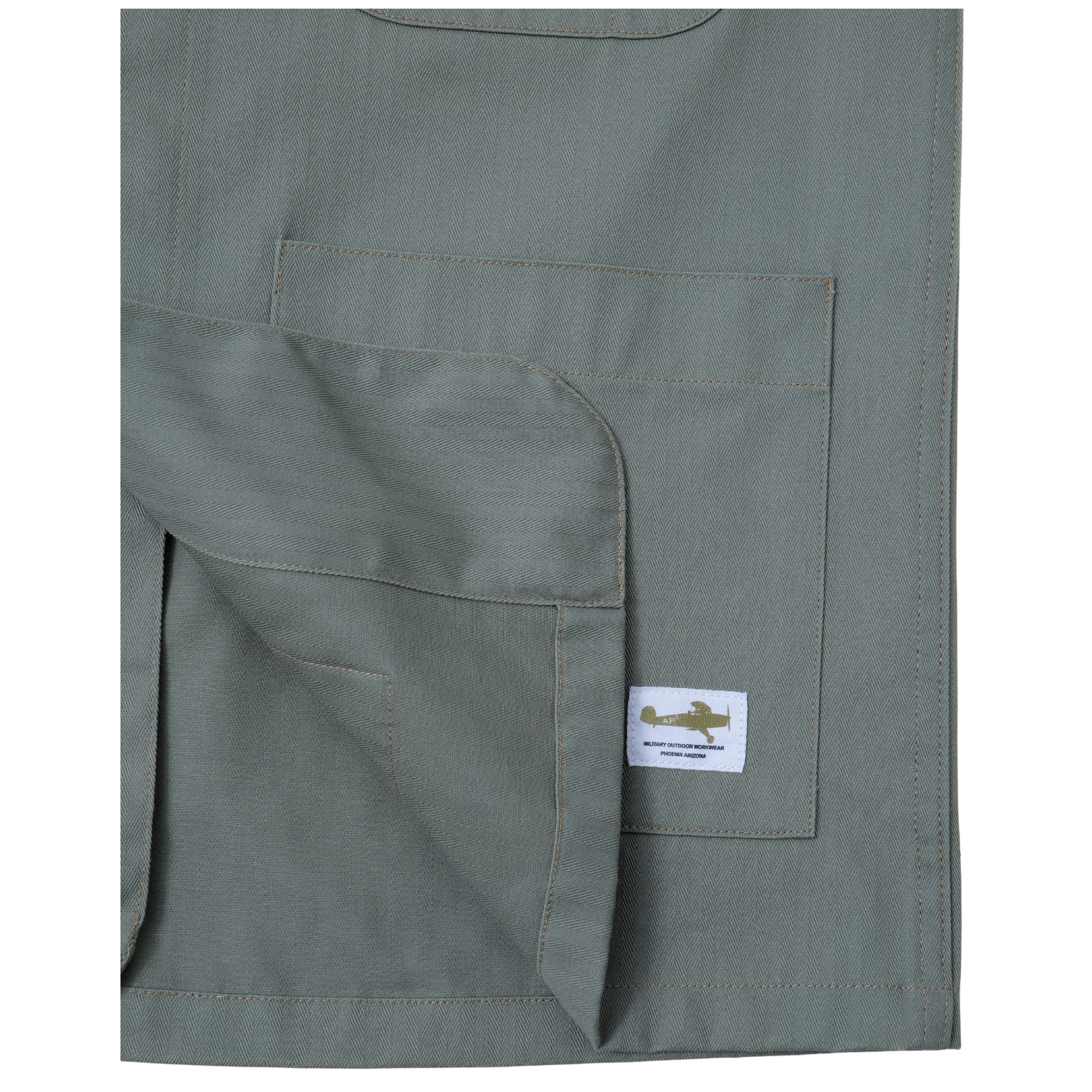 HERRINGBONE TWILL CHORE JACKET