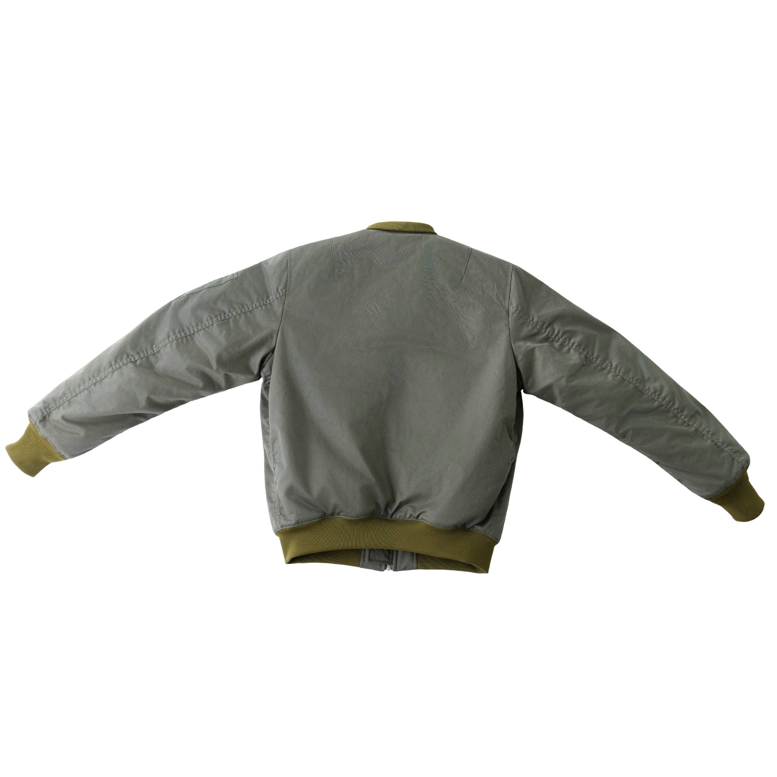 COTTON SATEEN BOMBER JACKET