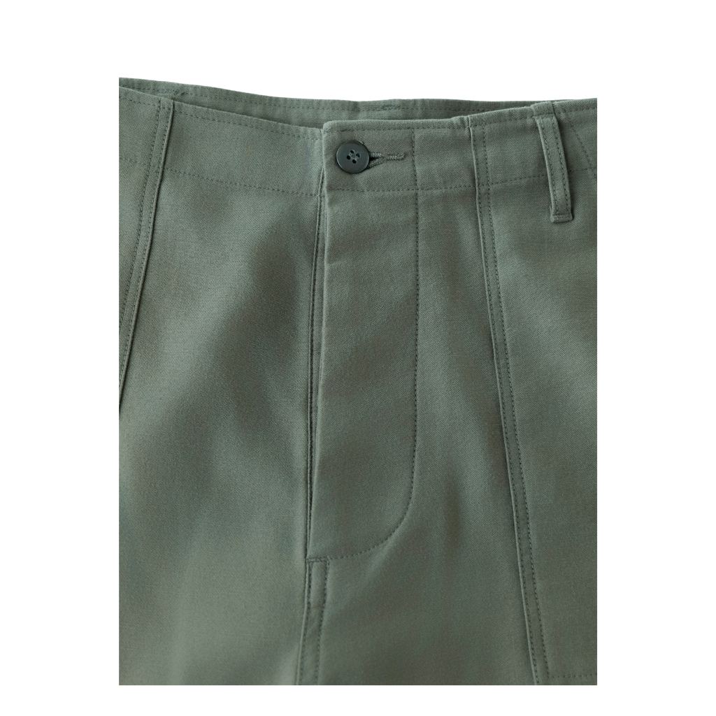 REVERSE SATEEN WORK SHORTS