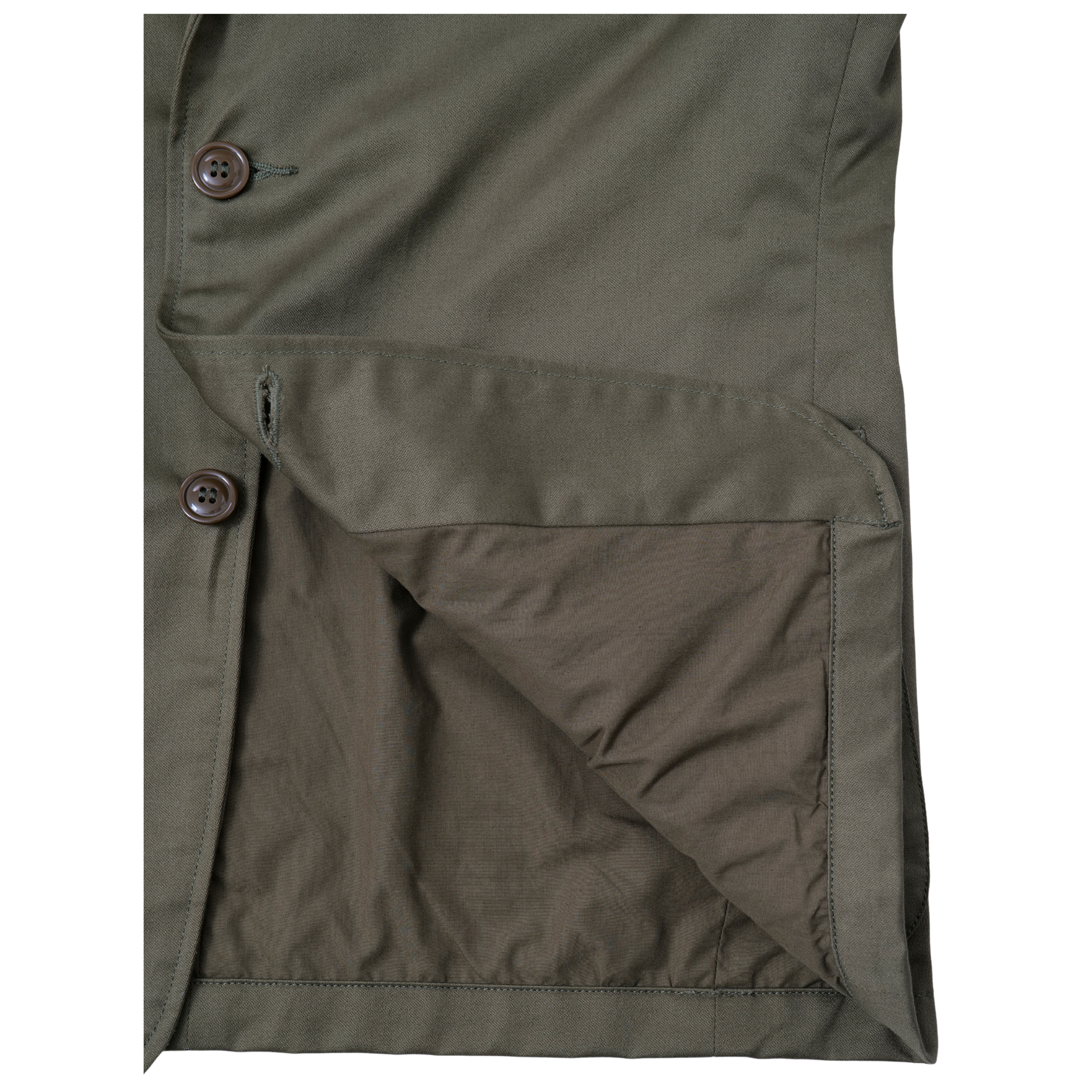 ARMY GREEN WORK BLAZER