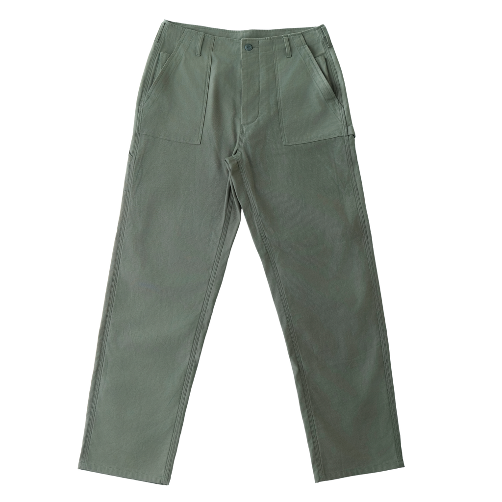REVERSE SATEEN WORK TROUSER
