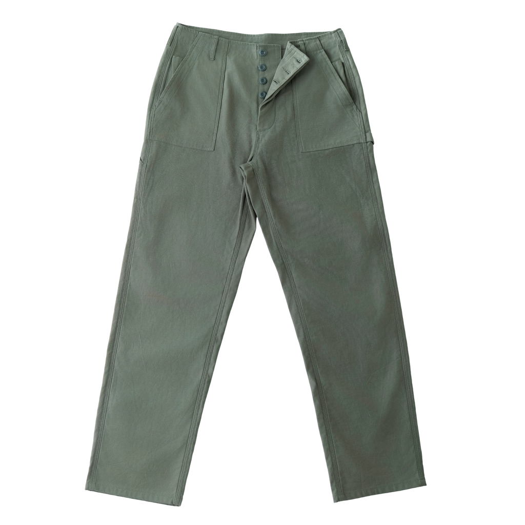 REVERSE SATEEN WORK TROUSER
