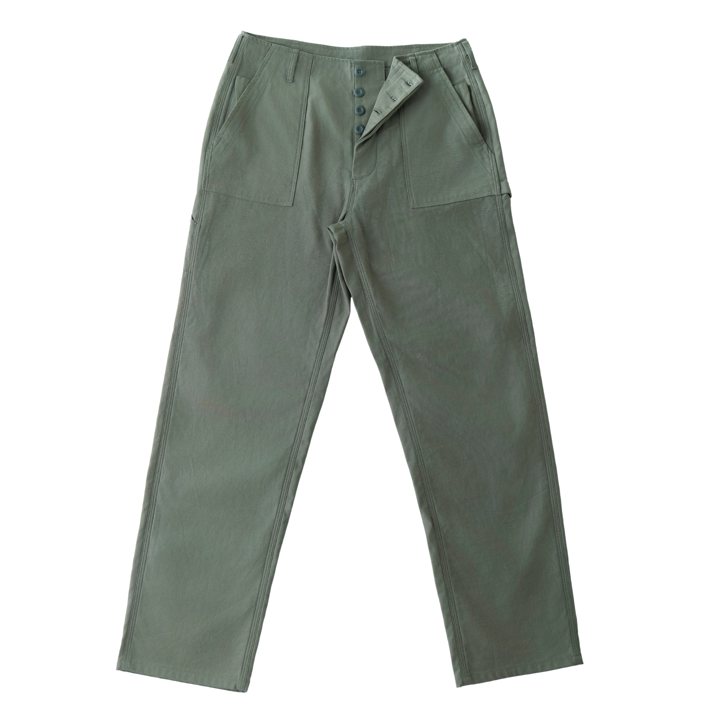 REVERSE SATEEN WORK TROUSER