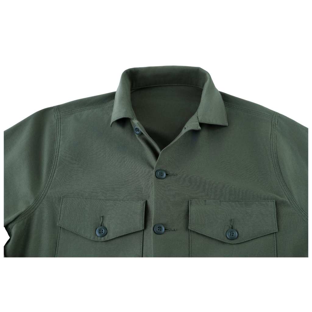 REVERSE SATEEN WORK SHIRT