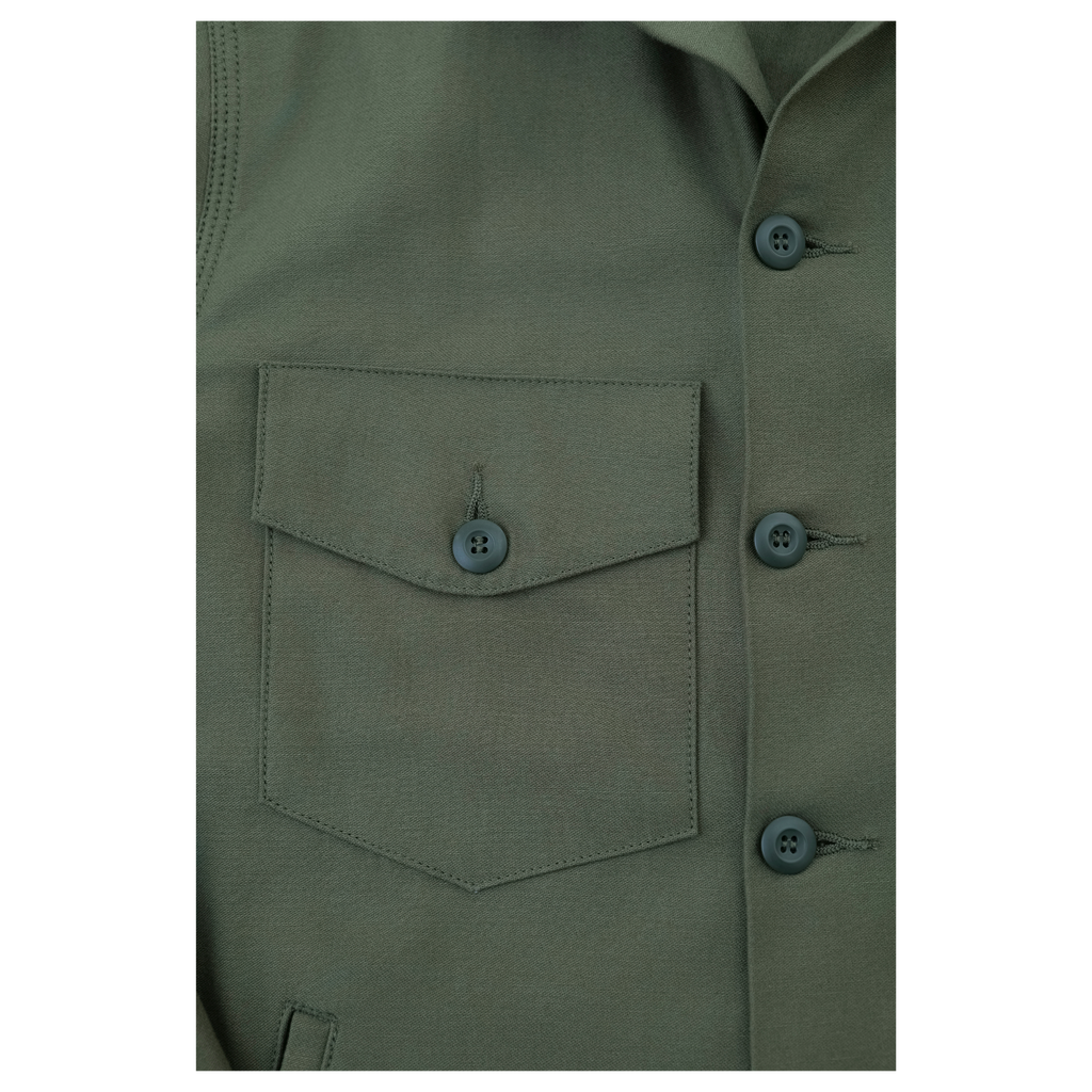REVERSE SATEEN WORK SHIRT
