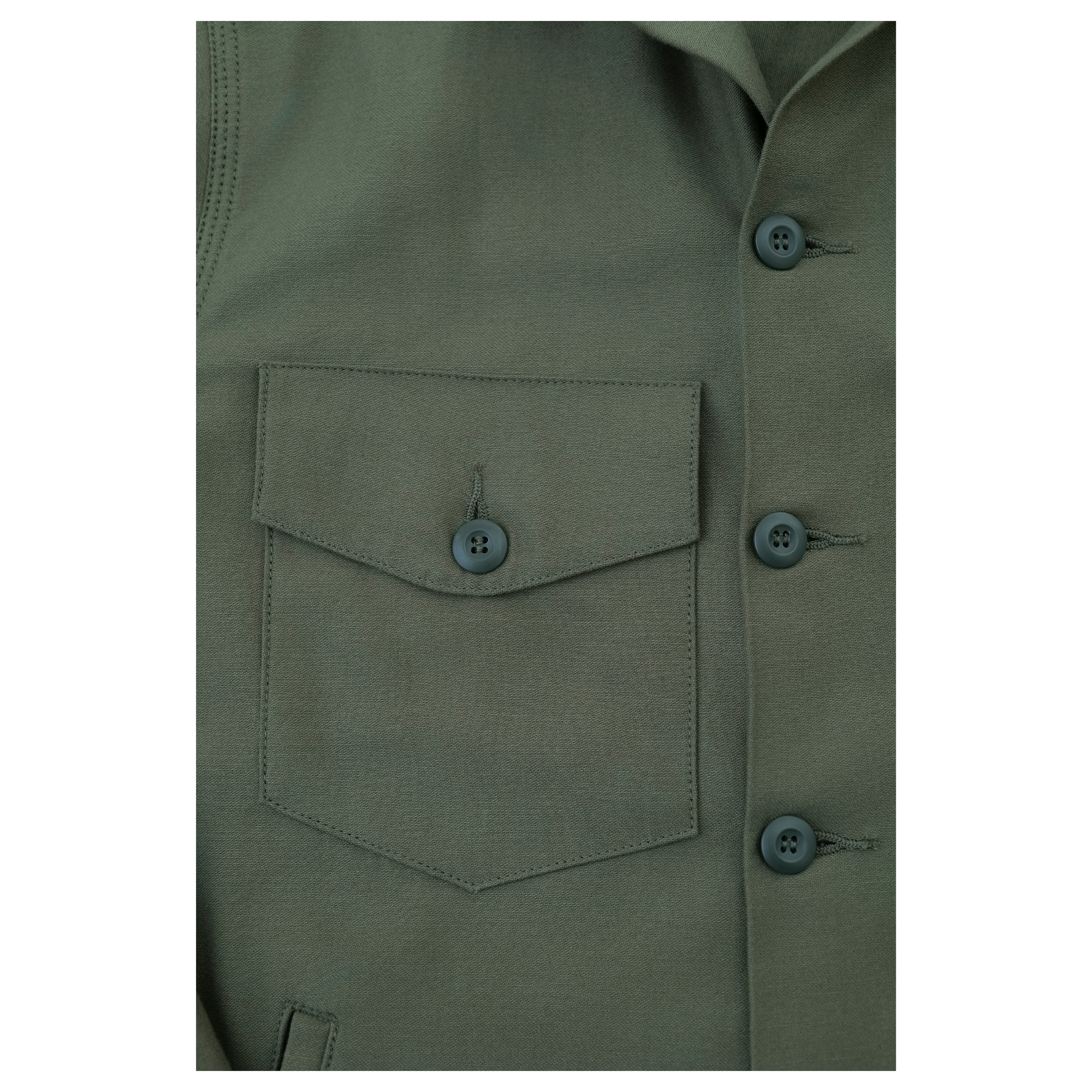 REVERSE SATEEN WORK SHIRT