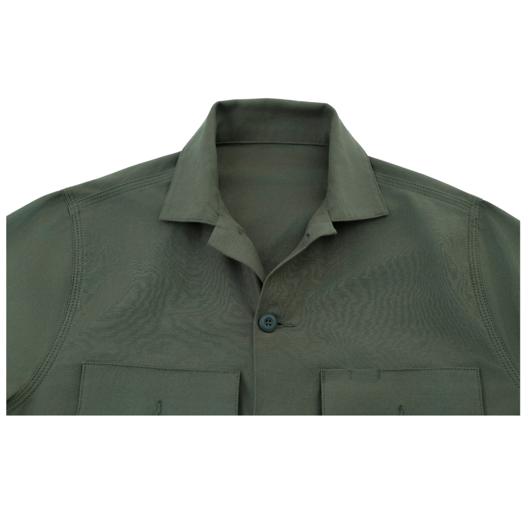 REVERSE SATEEN WORK SHIRT