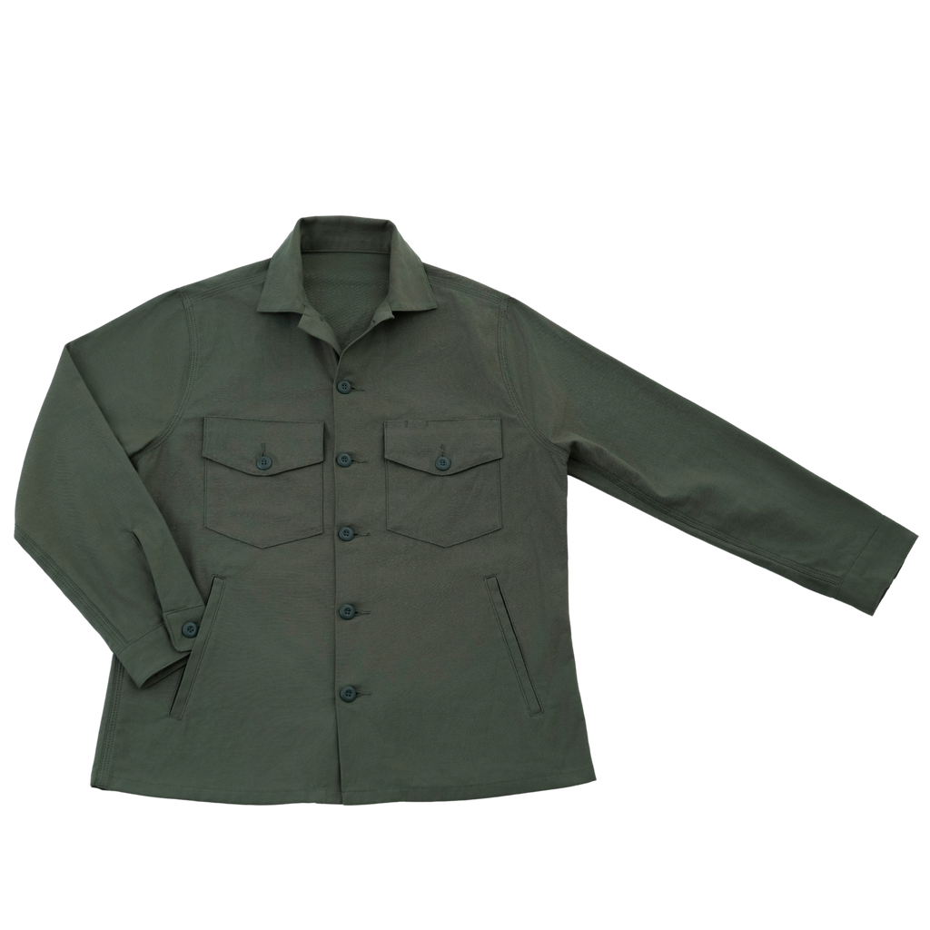REVERSE SATEEN WORK SHIRT