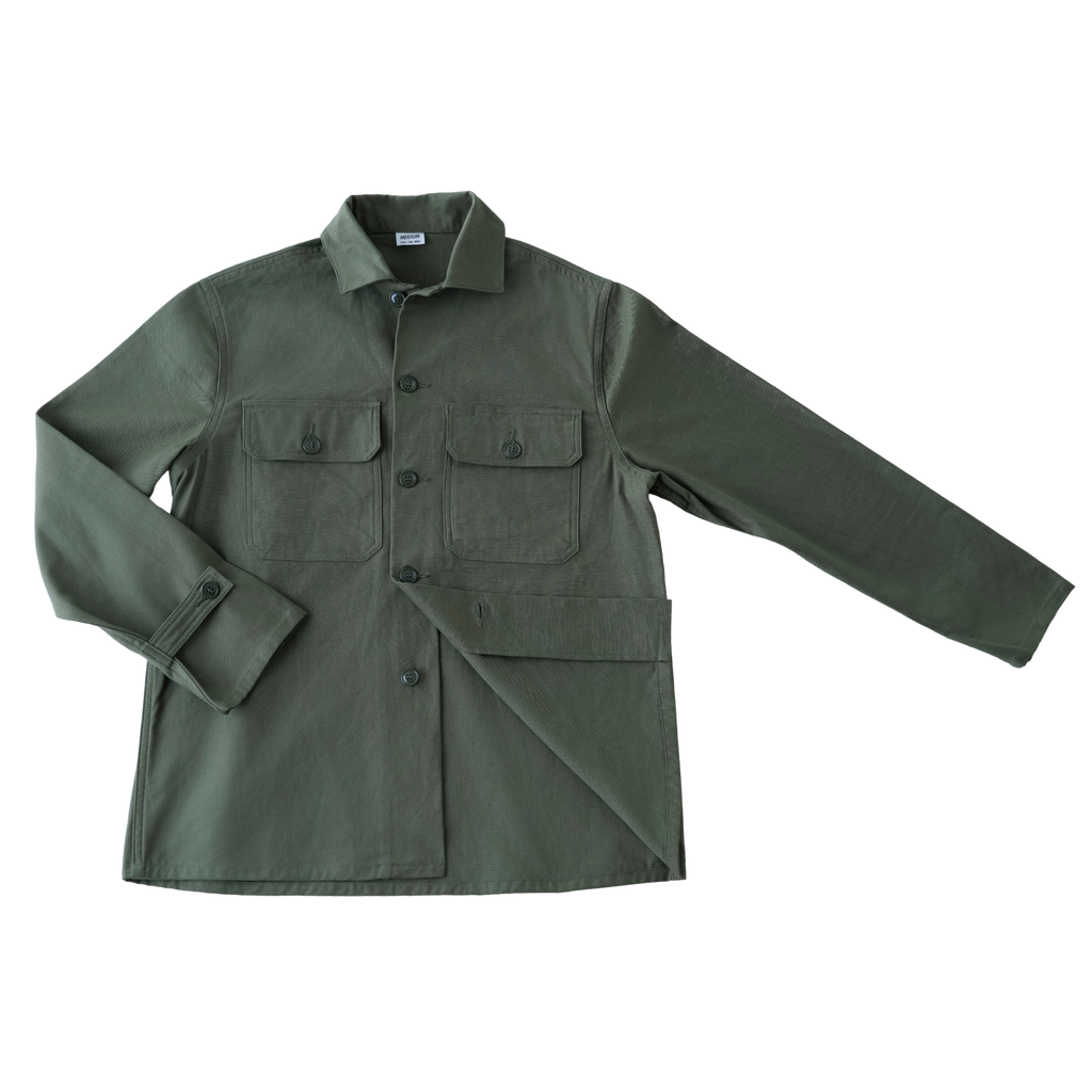 REVERSE SATEEN UTILITY SHIRT TYPE 2