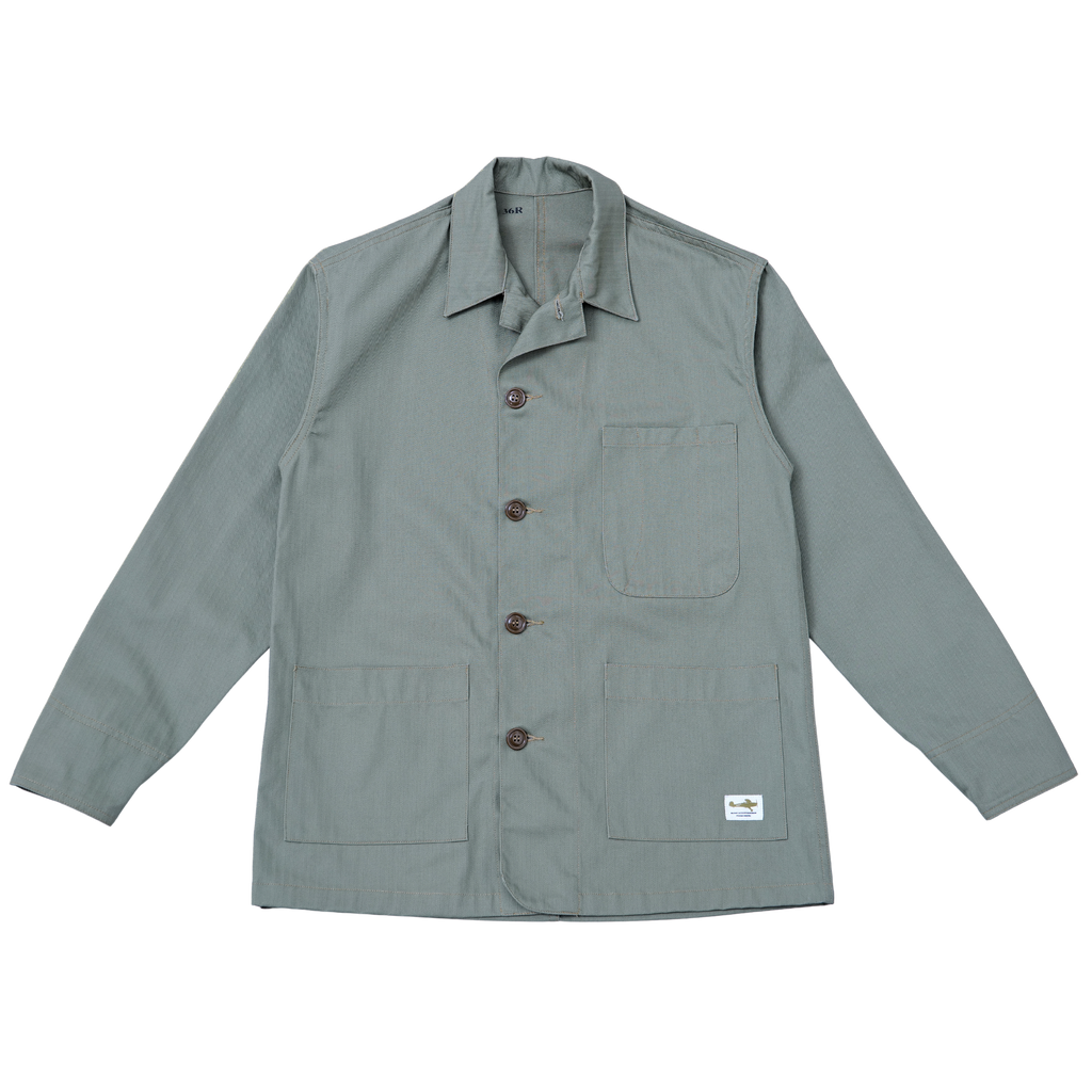 HERRINGBONE TWILL CHORE JACKET