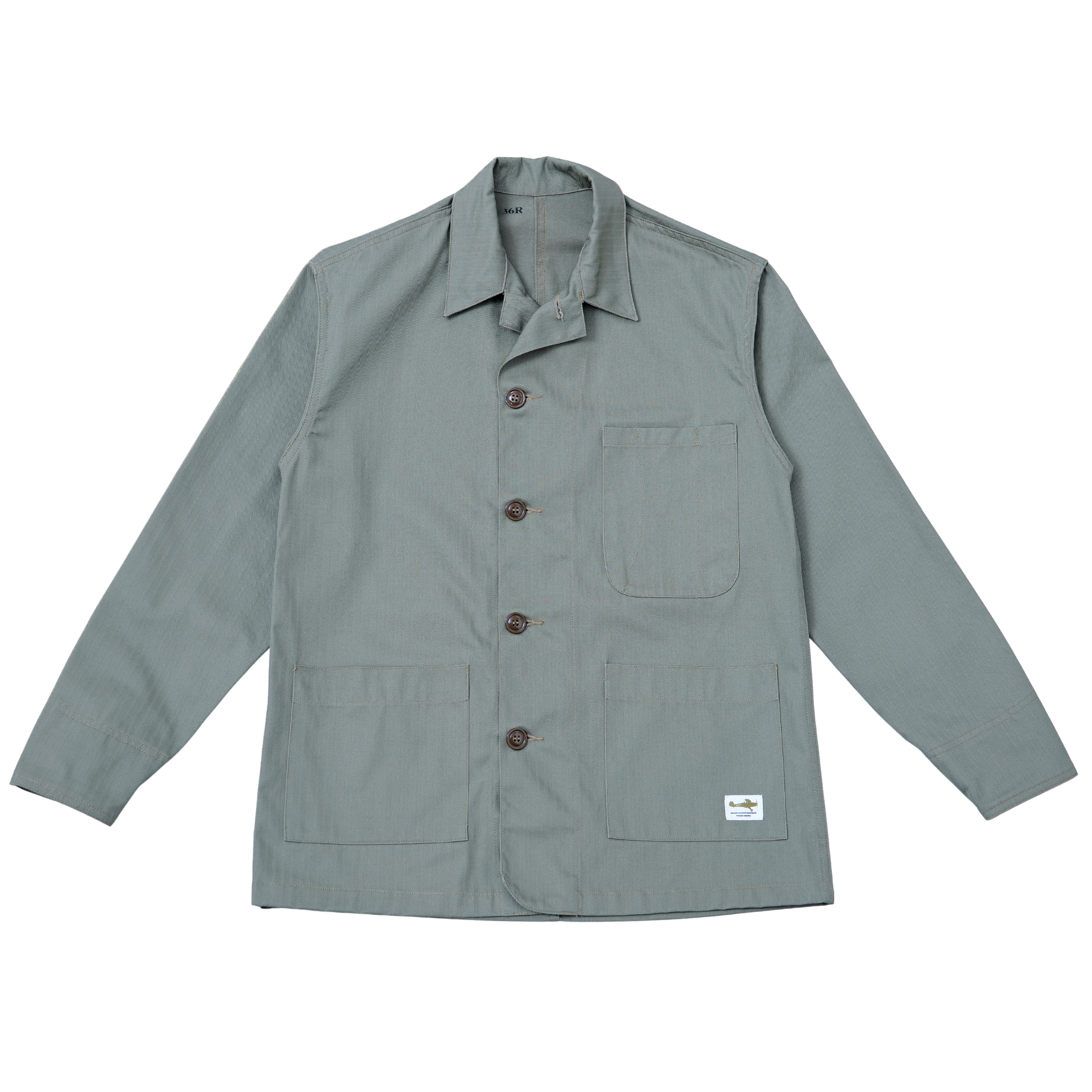 HERRINGBONE TWILL CHORE JACKET