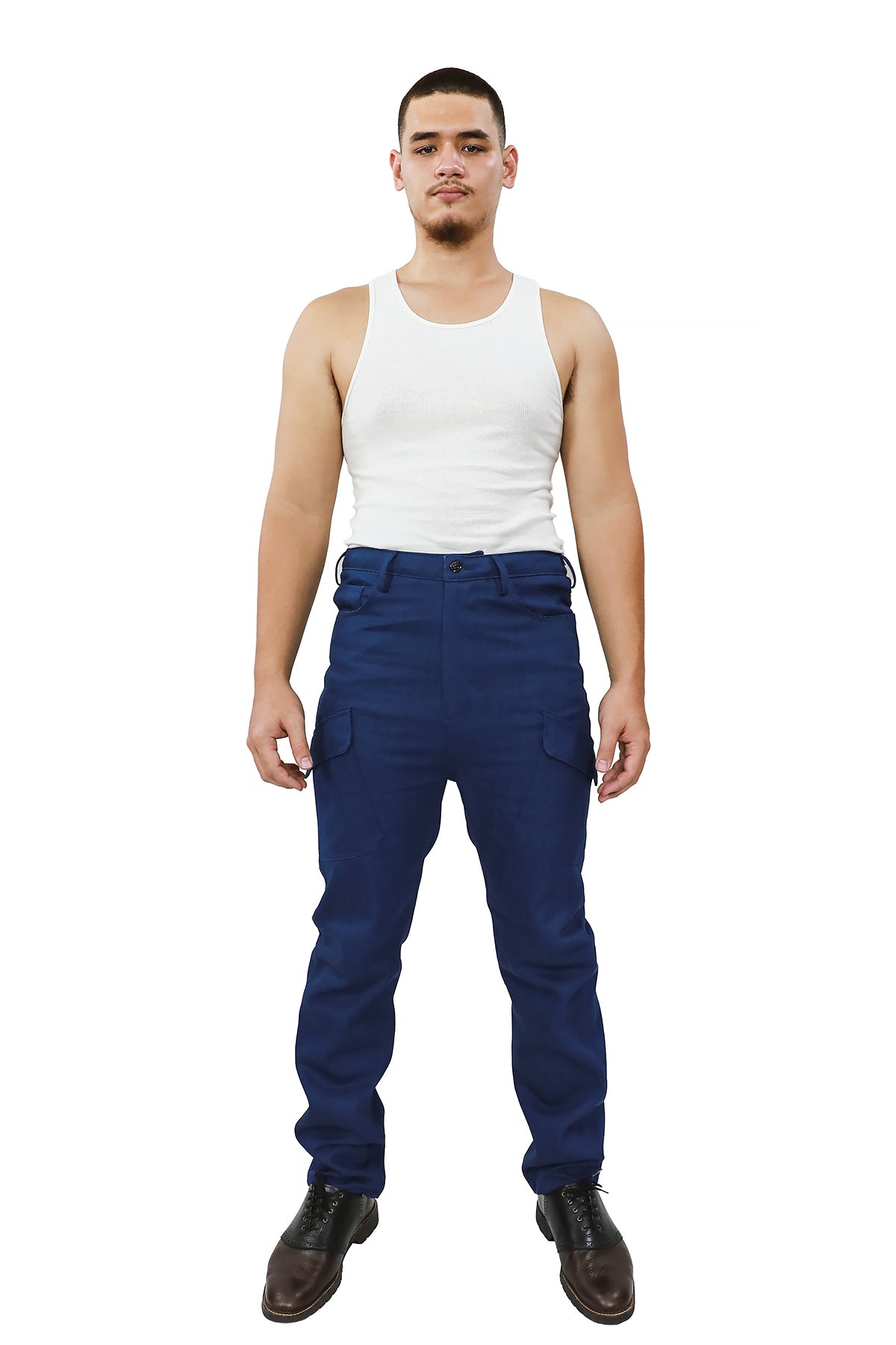 DENIM CARGO WORK PANT