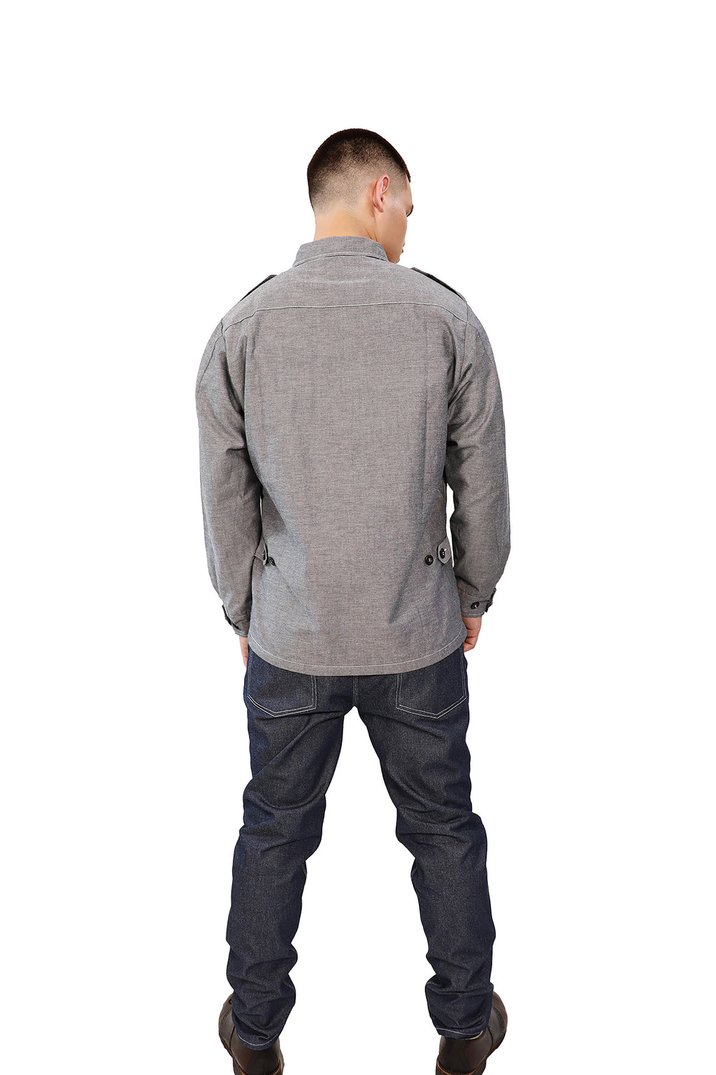 CHAMBRAY FATIGUE JACKET TYPE 1