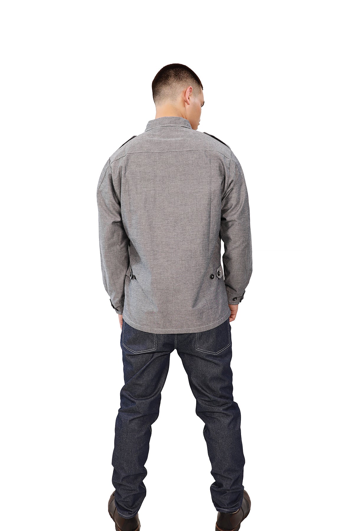CHAMBRAY FATIGUE JACKET TYPE 1
