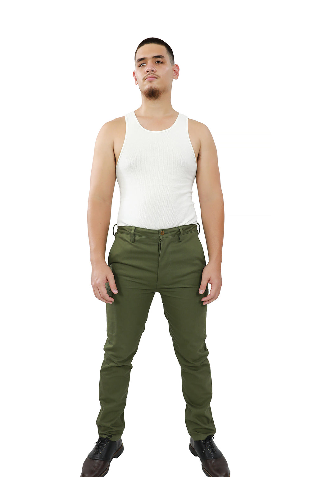 RIDER'S HERRINGBONE PANT