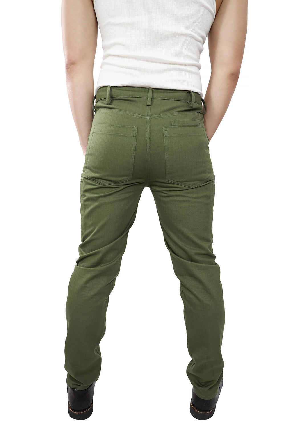 RIDER'S HERRINGBONE PANT