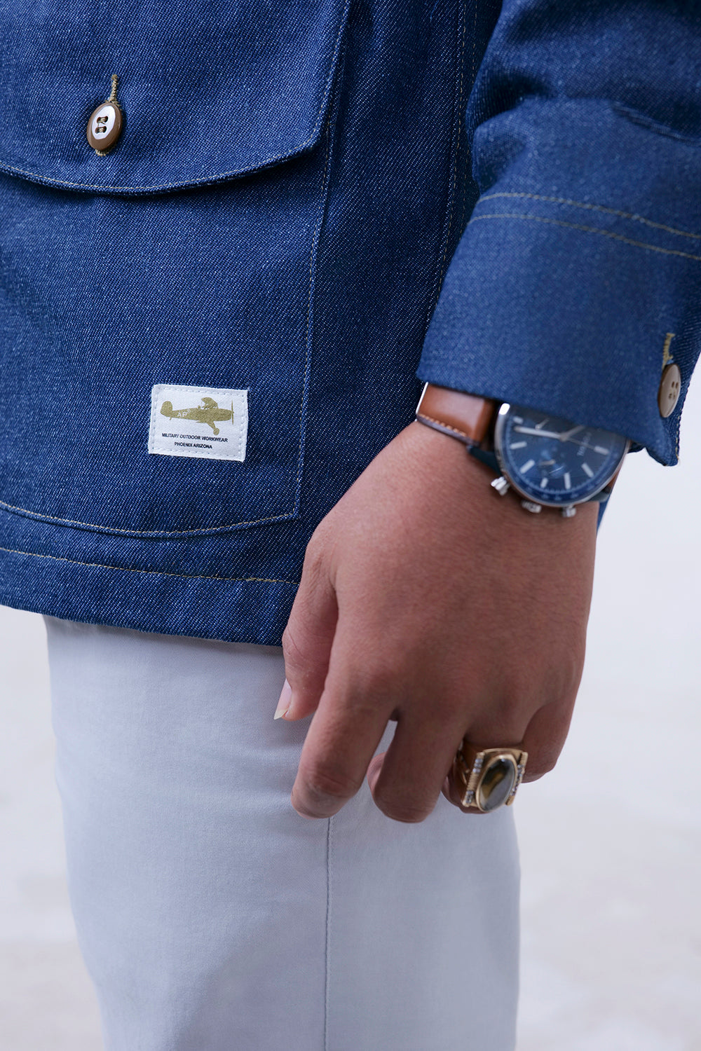 DENIM CHORE JACKET