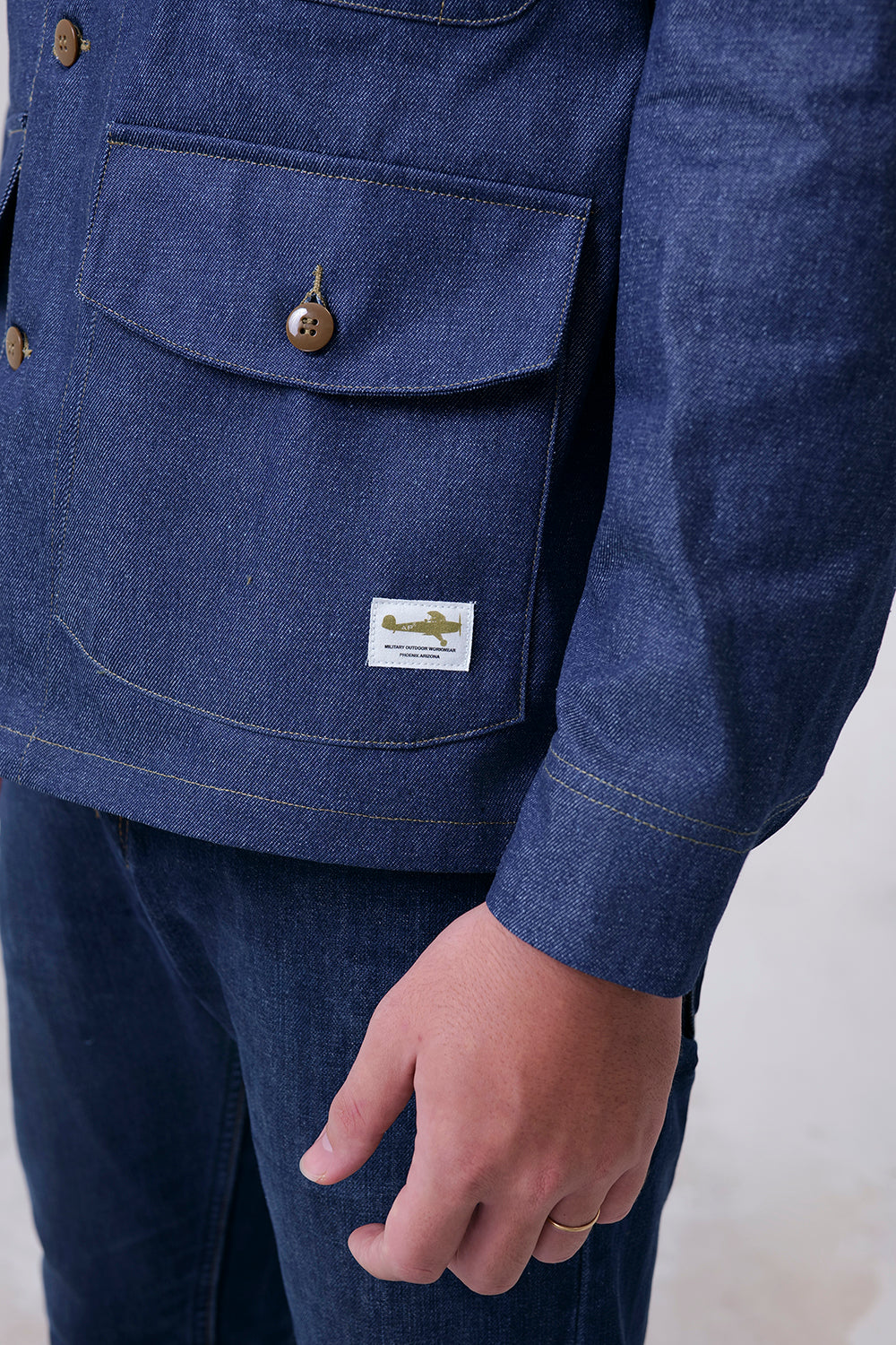 DENIM CHORE JACKET