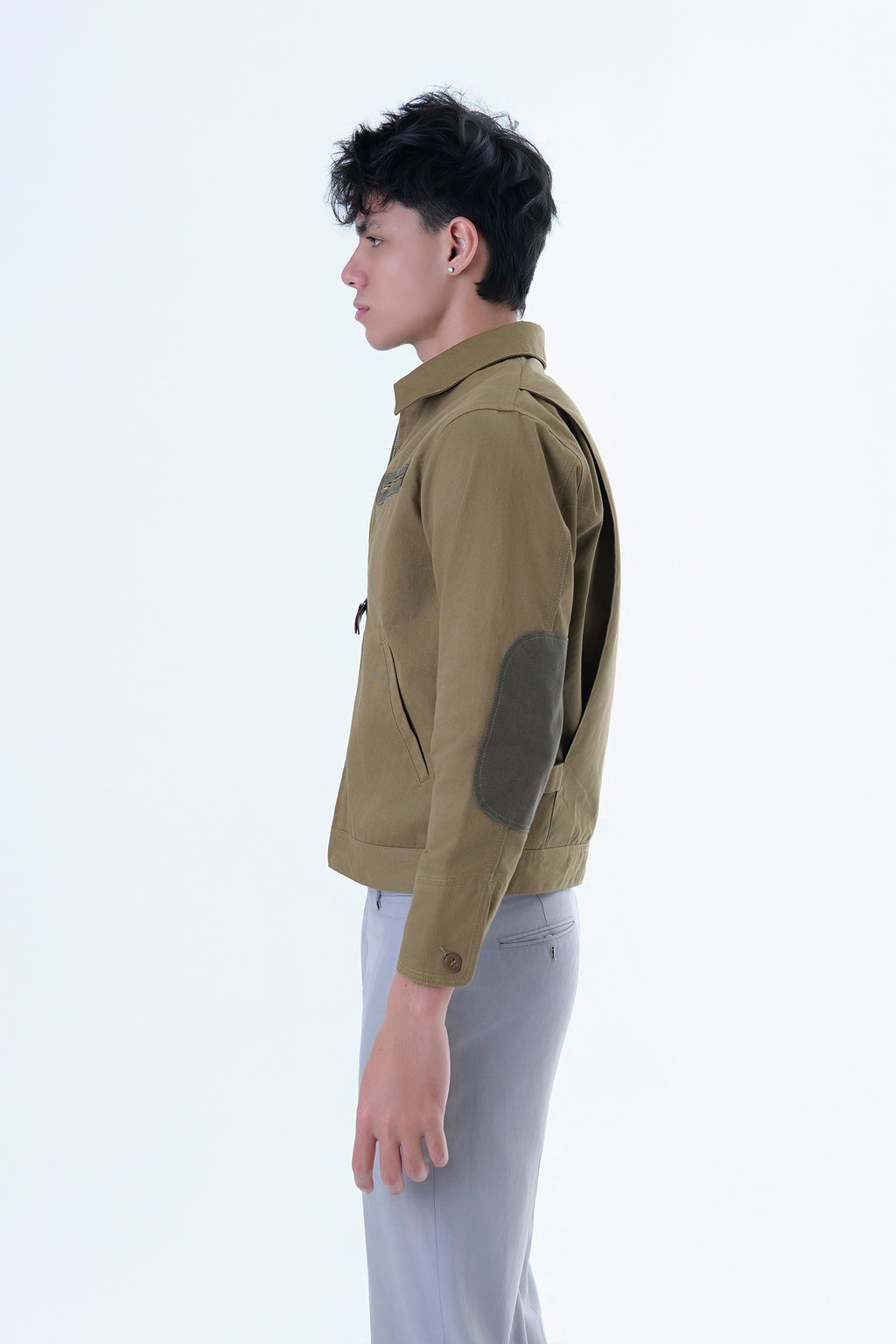 1940’S FRONT ZIP SUMMER WORK JACKET TYPE 2