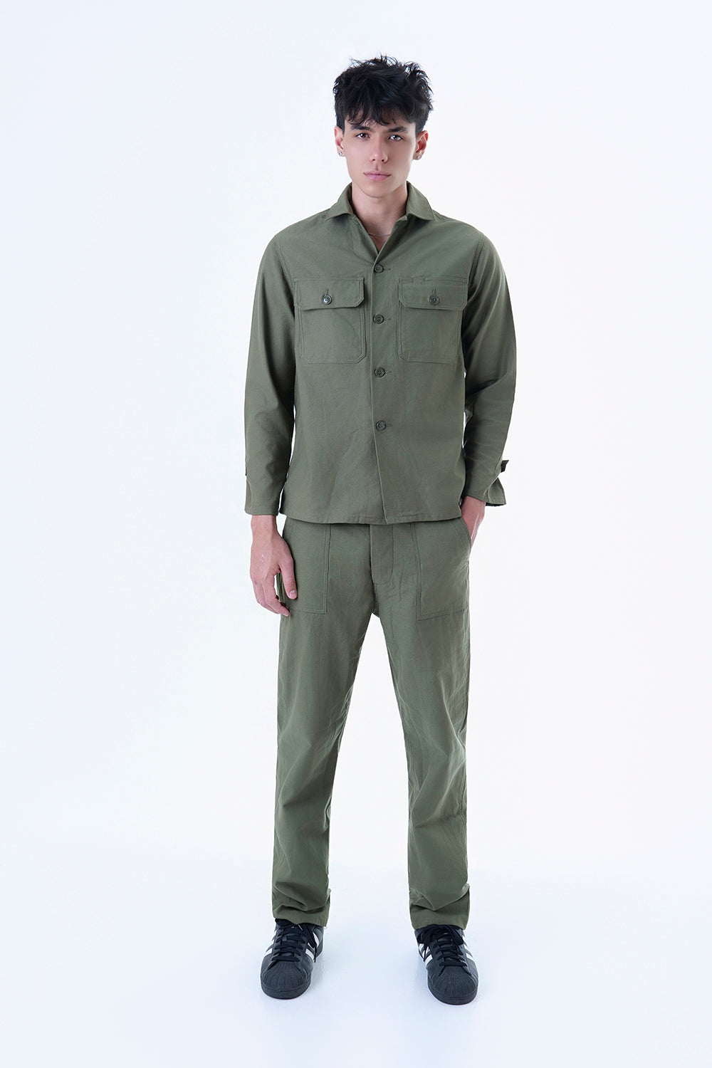 REVERSE SATEEN UTILITY SHIRT TYPE 2
