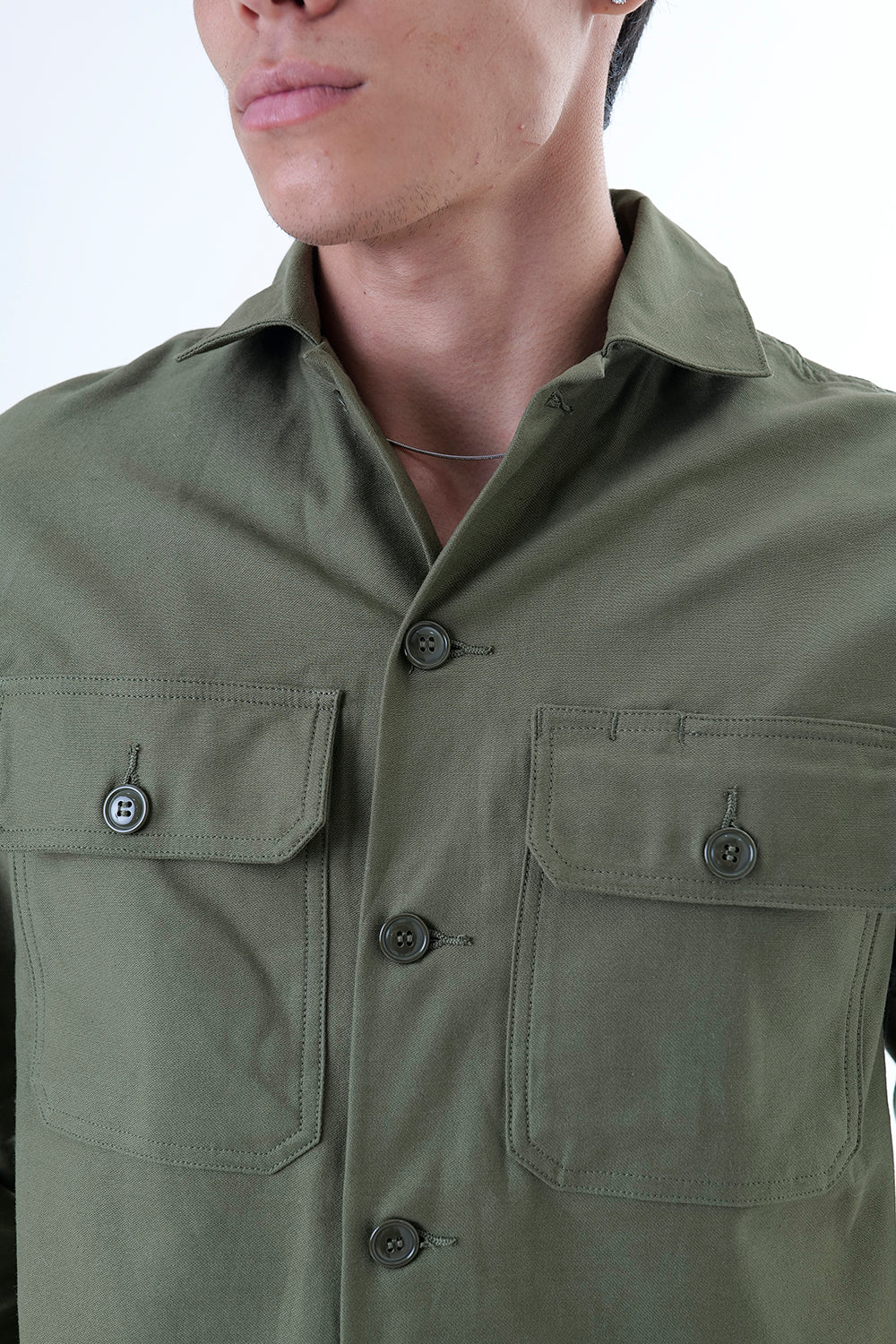 REVERSE SATEEN UTILITY SHIRT TYPE 2