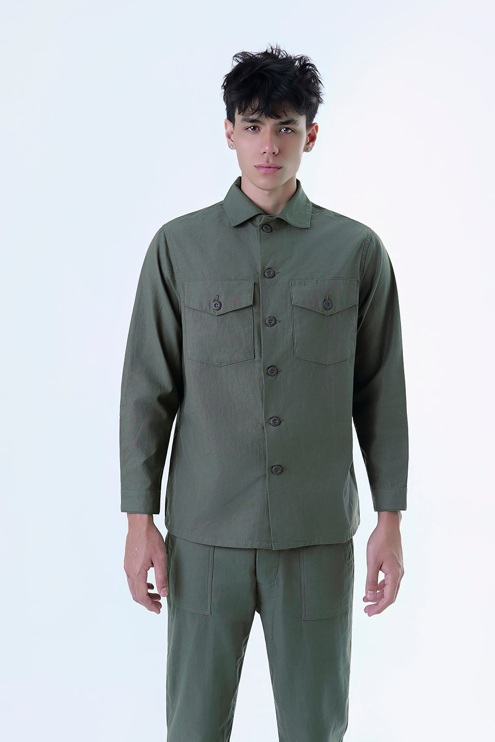 SATEEN UTILITY SHIRT TYPE