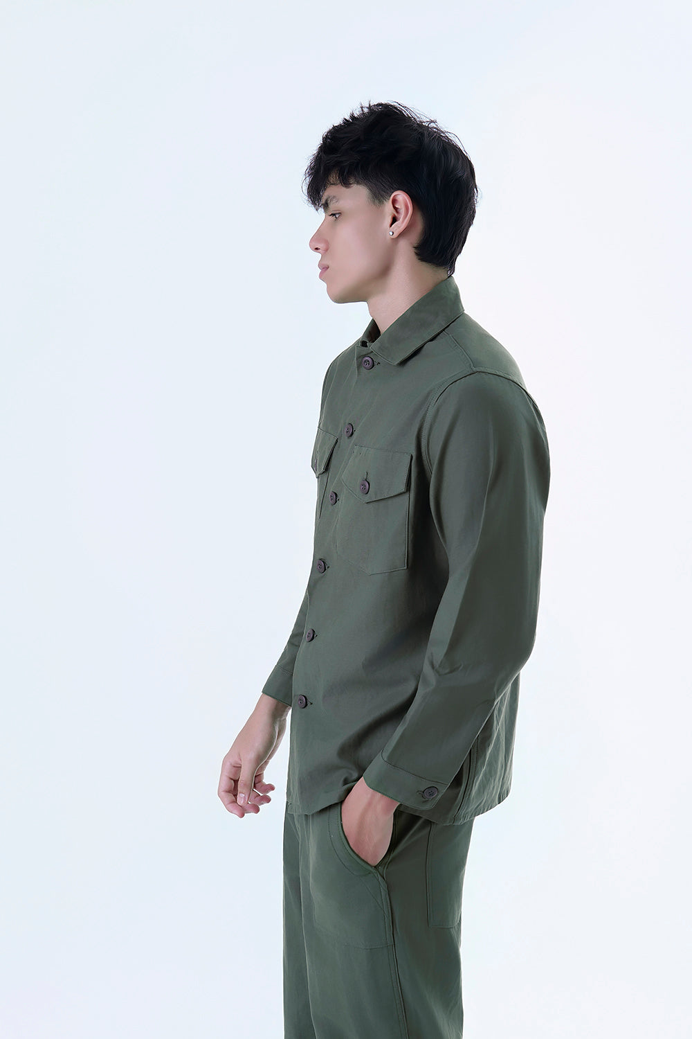 SATEEN UTILITY SHIRT TYPE