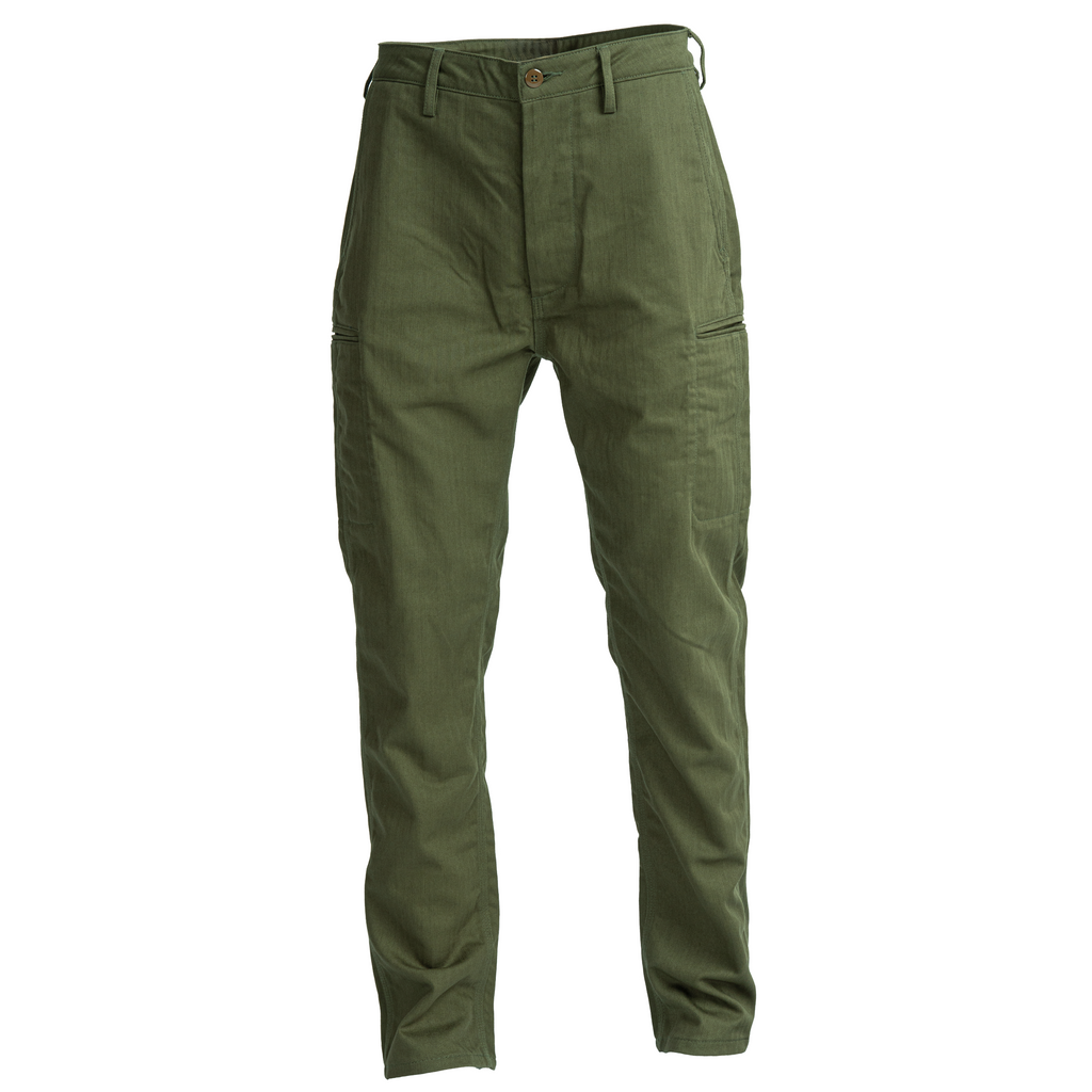 HERRINGBONE RIDER PANT