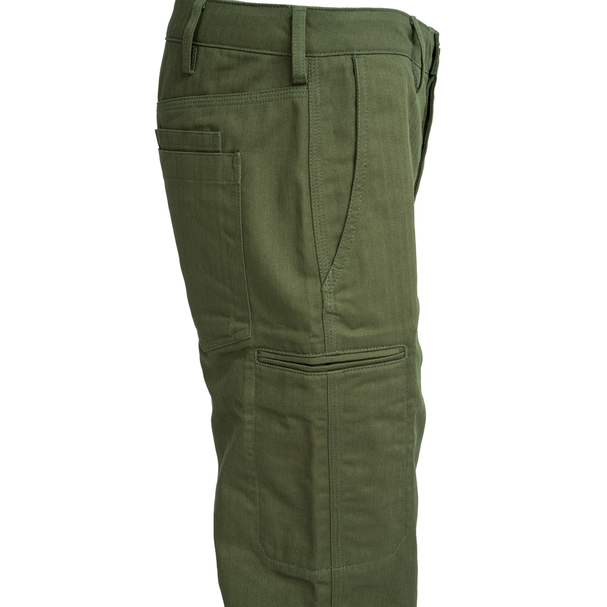 HERRINGBONE RIDER PANT