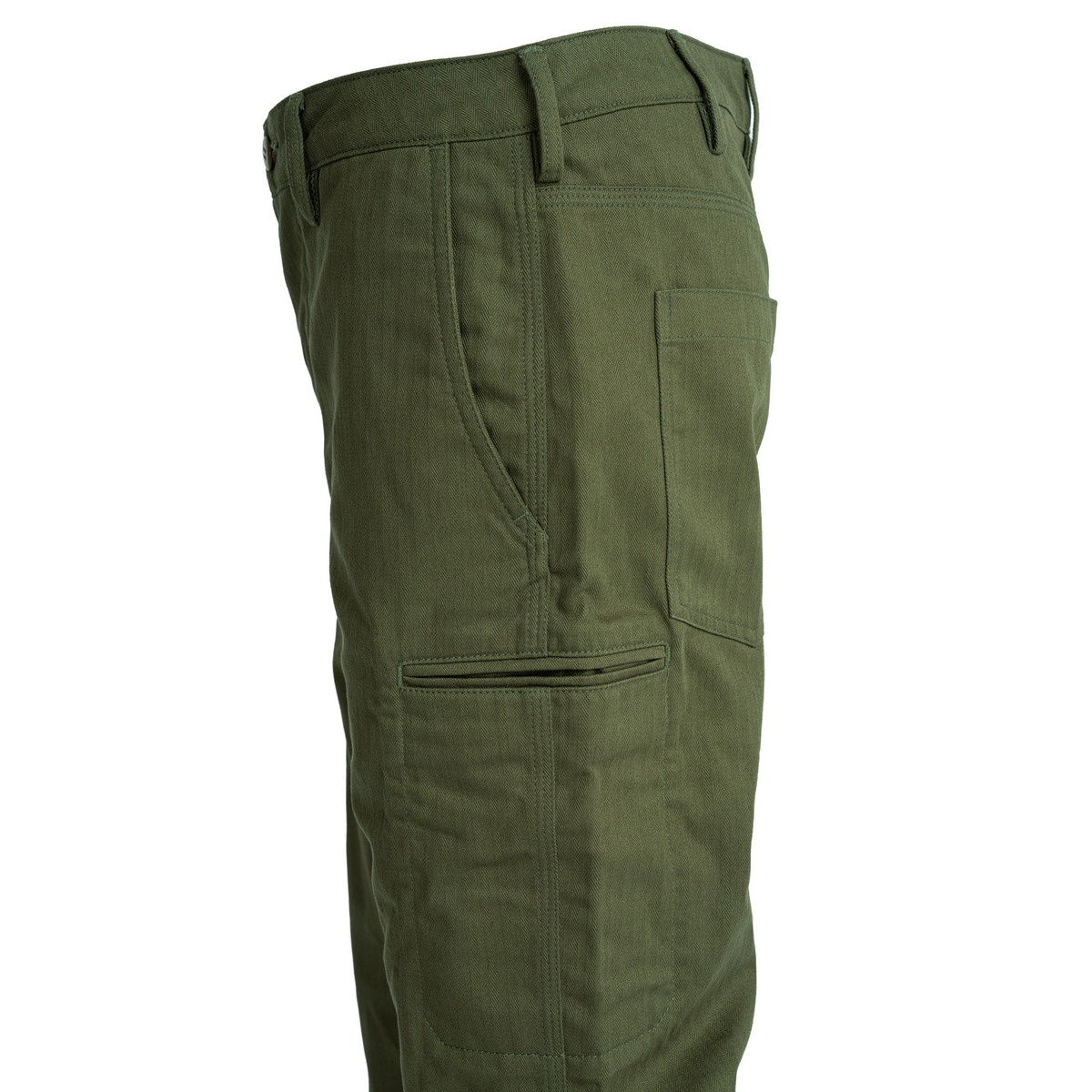 HERRINGBONE RIDER PANT