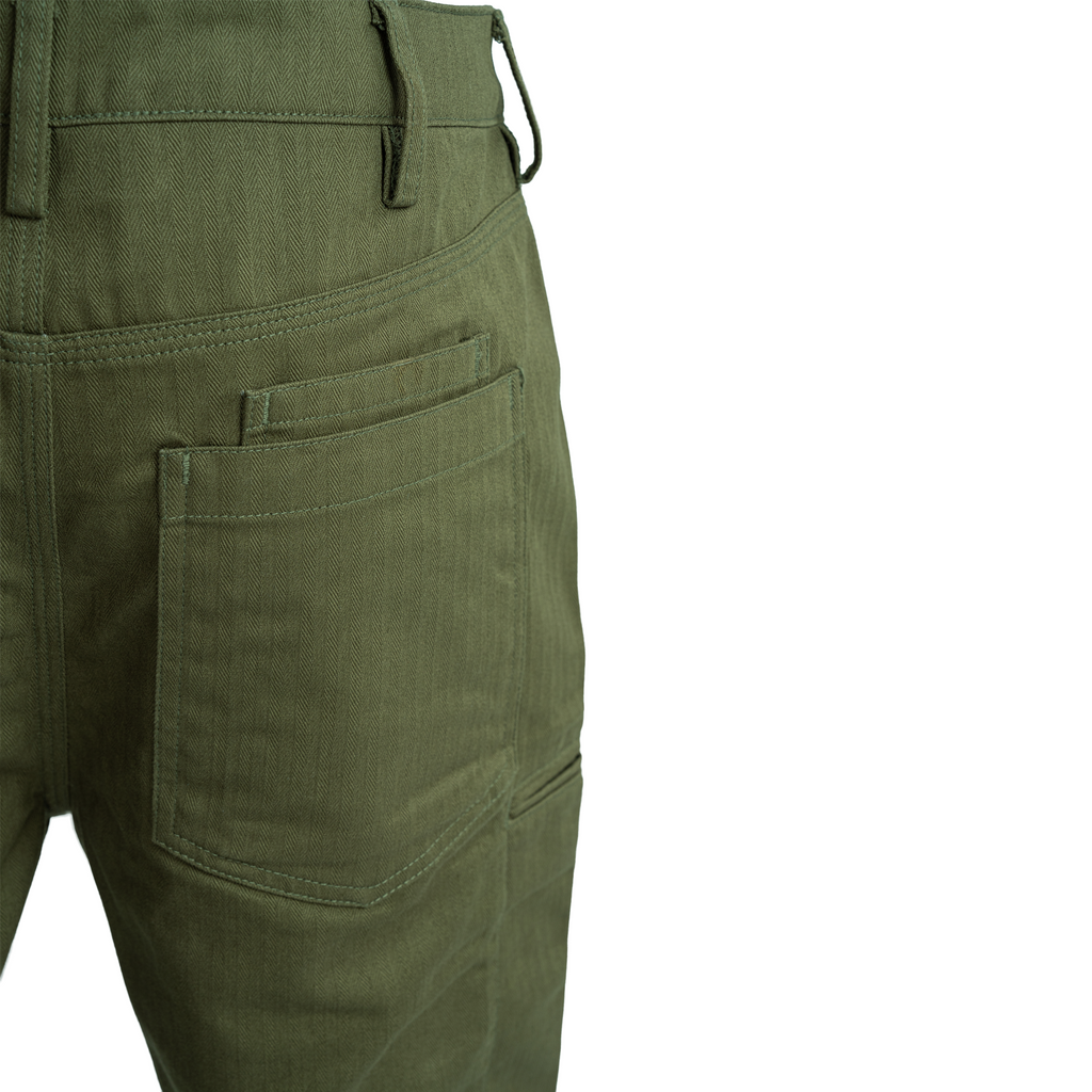 HERRINGBONE RIDER PANT