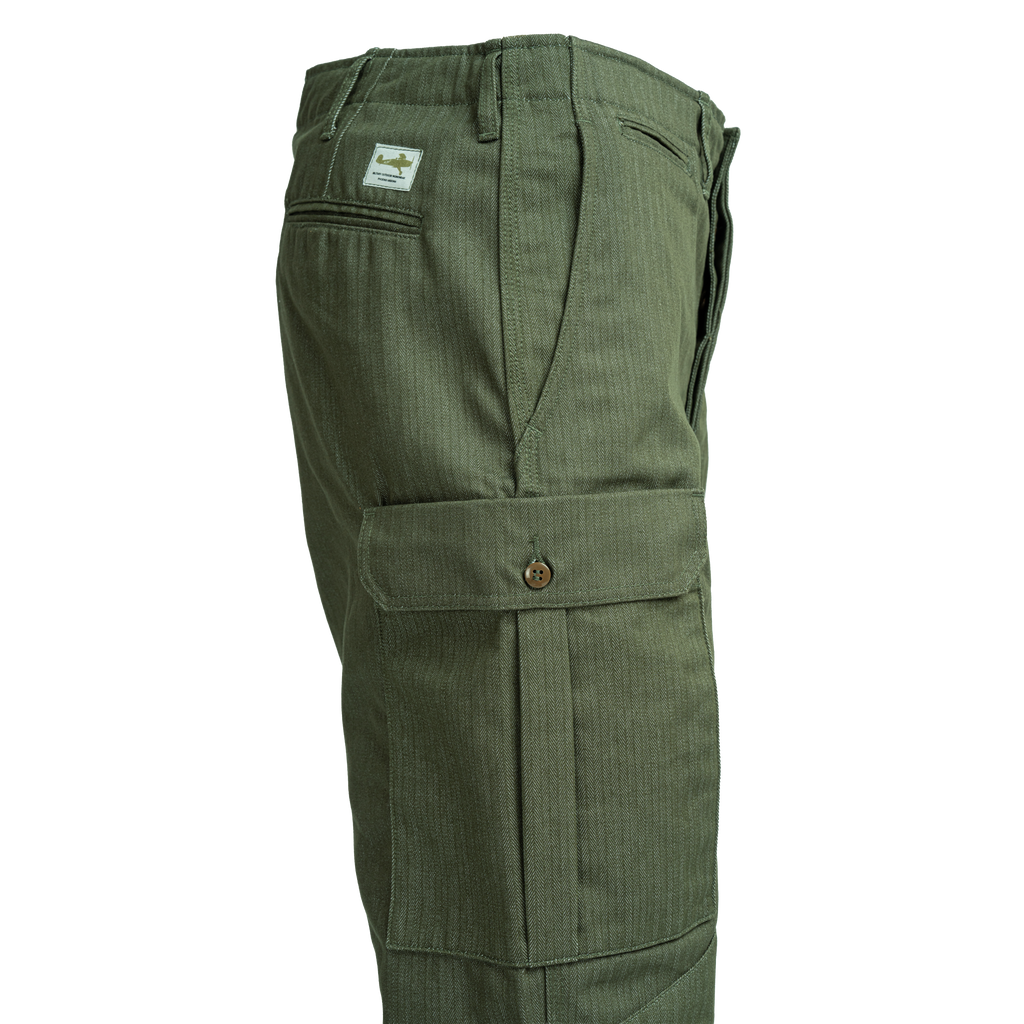 WORK HERRINGBONE CARGO PANT