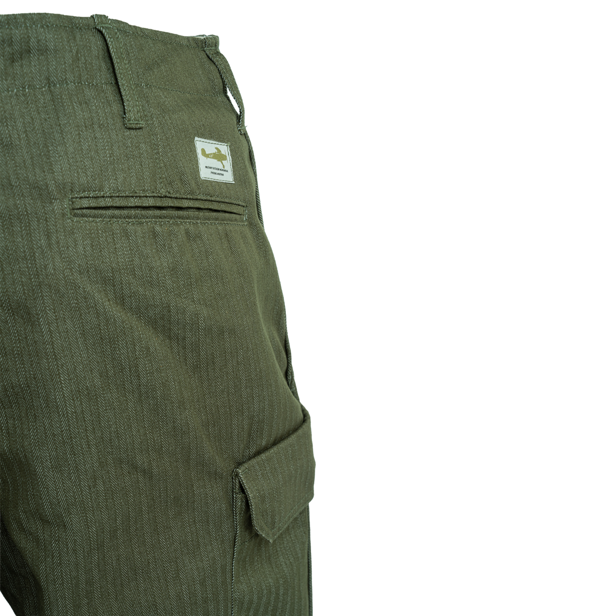 WORK HERRINGBONE CARGO PANT