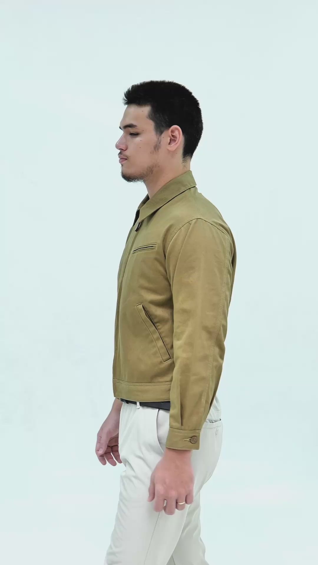 1940’S FRONT ZIP SUMMER WORK JACKET TYPE 1